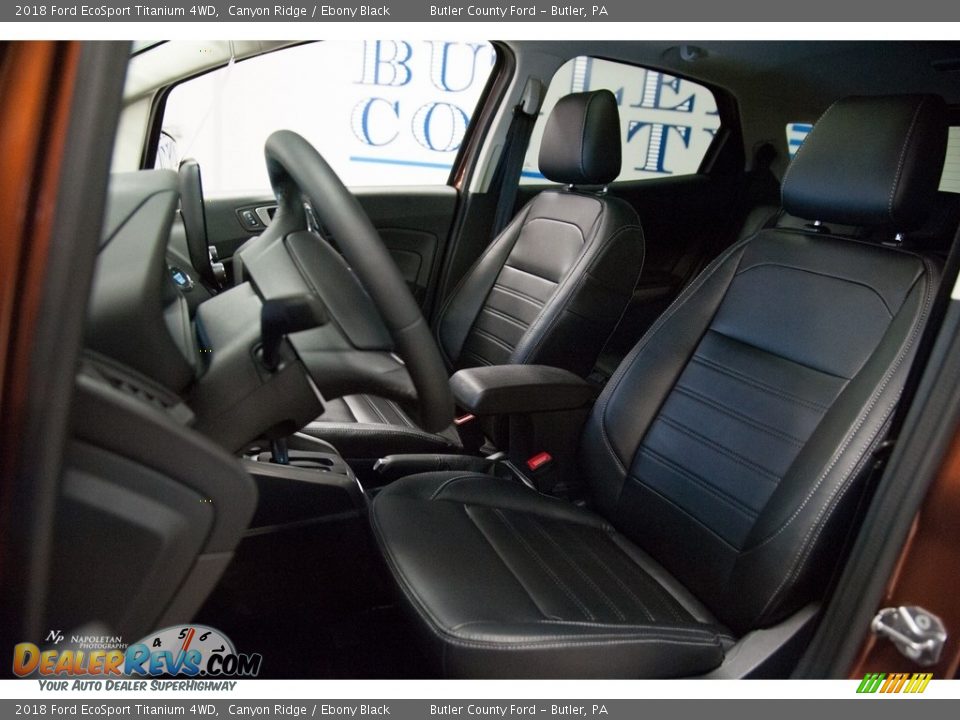 2018 Ford EcoSport Titanium 4WD Canyon Ridge / Ebony Black Photo #9