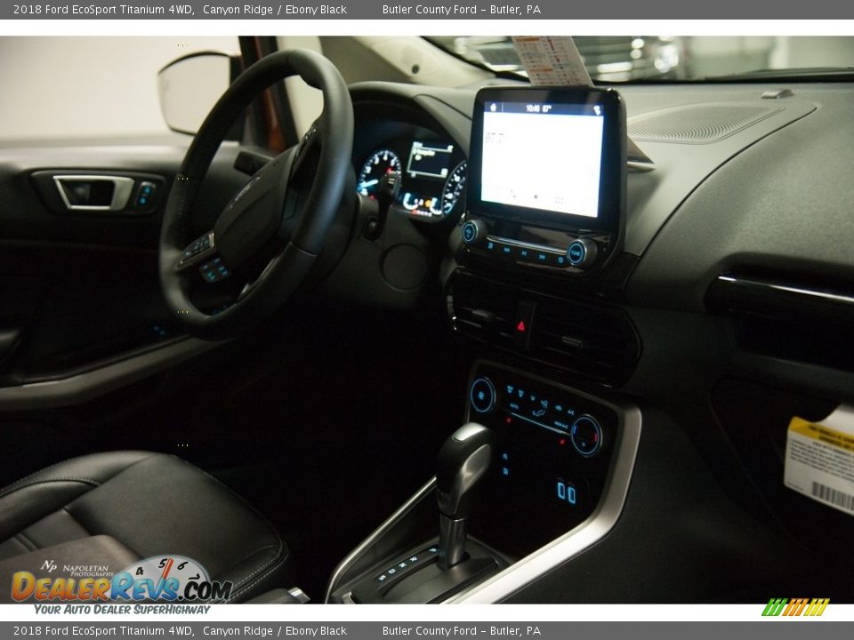 2018 Ford EcoSport Titanium 4WD Canyon Ridge / Ebony Black Photo #11