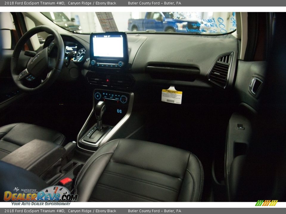 2018 Ford EcoSport Titanium 4WD Canyon Ridge / Ebony Black Photo #12