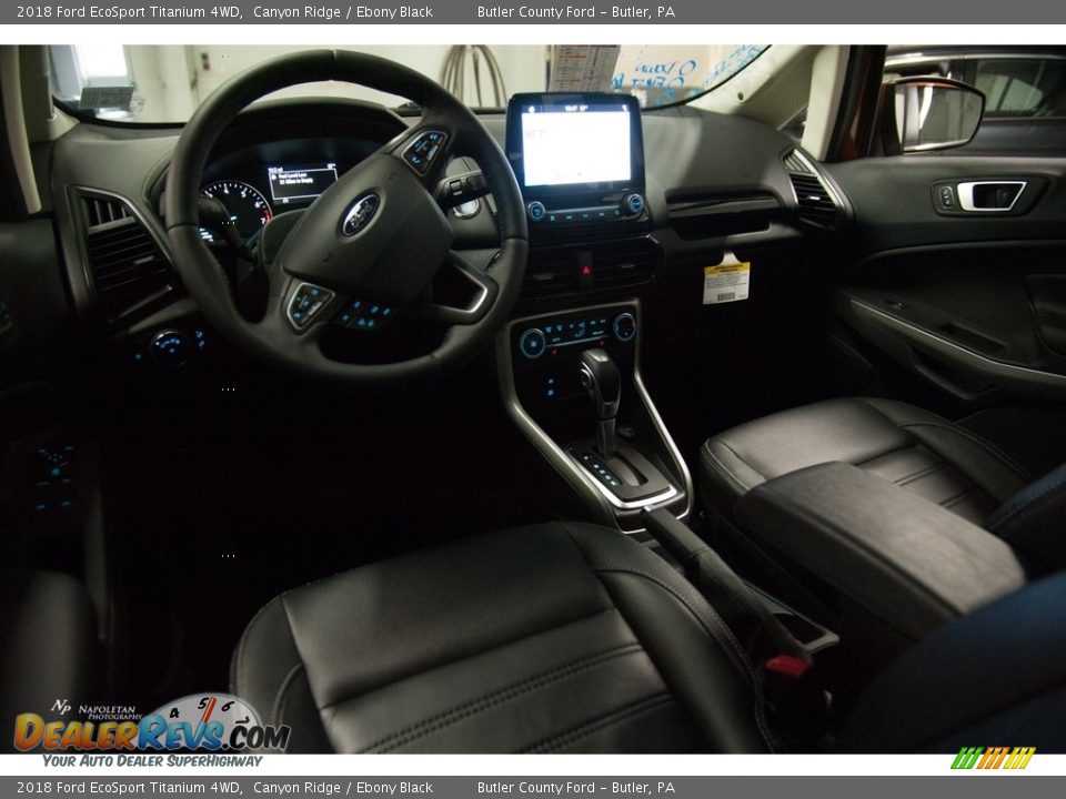 2018 Ford EcoSport Titanium 4WD Canyon Ridge / Ebony Black Photo #13