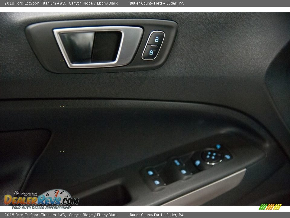 2018 Ford EcoSport Titanium 4WD Canyon Ridge / Ebony Black Photo #15
