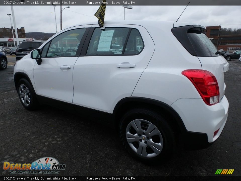 2017 Chevrolet Trax LS Summit White / Jet Black Photo #6
