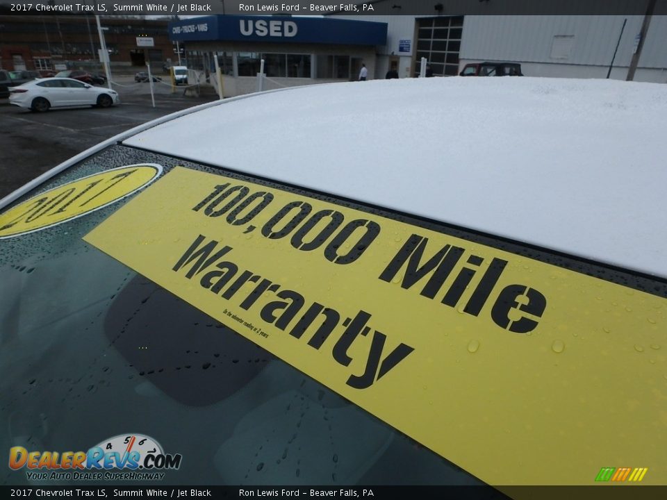 2017 Chevrolet Trax LS Summit White / Jet Black Photo #11