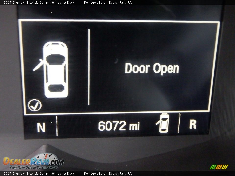 2017 Chevrolet Trax LS Summit White / Jet Black Photo #20
