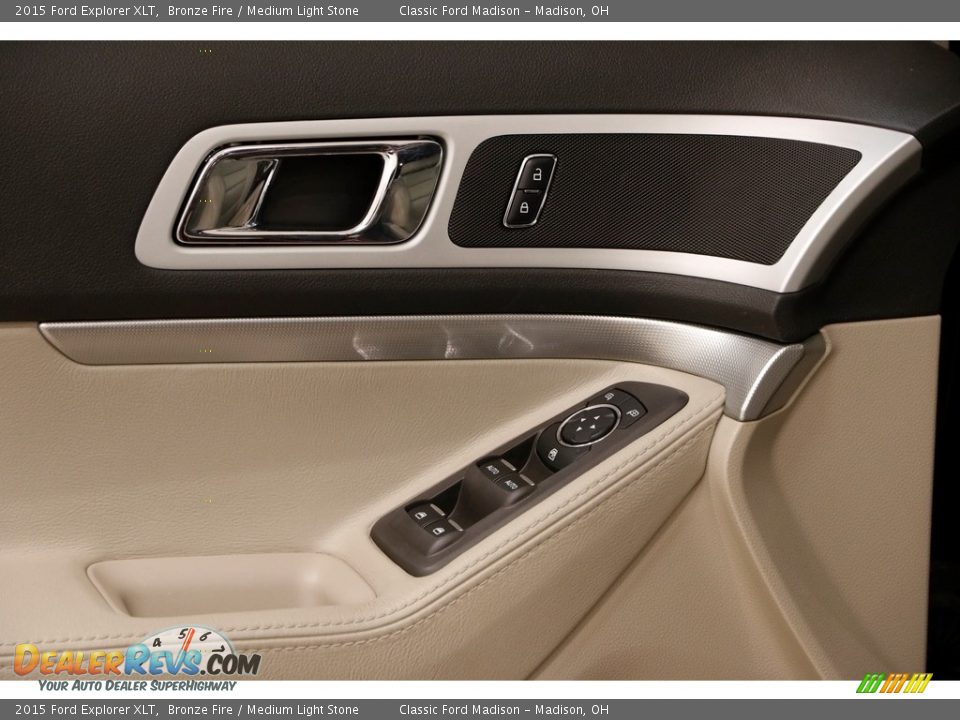 2015 Ford Explorer XLT Bronze Fire / Medium Light Stone Photo #5