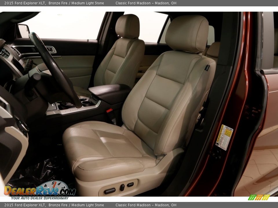 2015 Ford Explorer XLT Bronze Fire / Medium Light Stone Photo #6