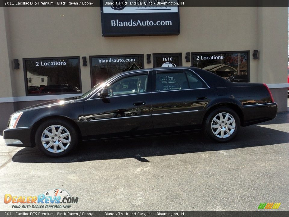 2011 Cadillac DTS Premium Black Raven / Ebony Photo #1