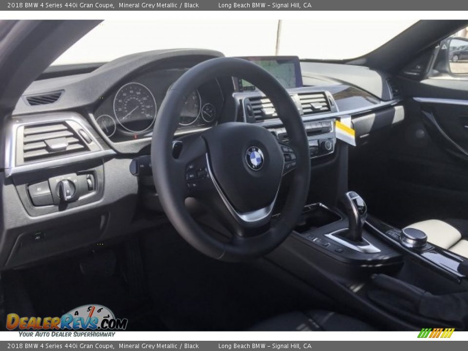 2018 BMW 4 Series 440i Gran Coupe Mineral Grey Metallic / Black Photo #5