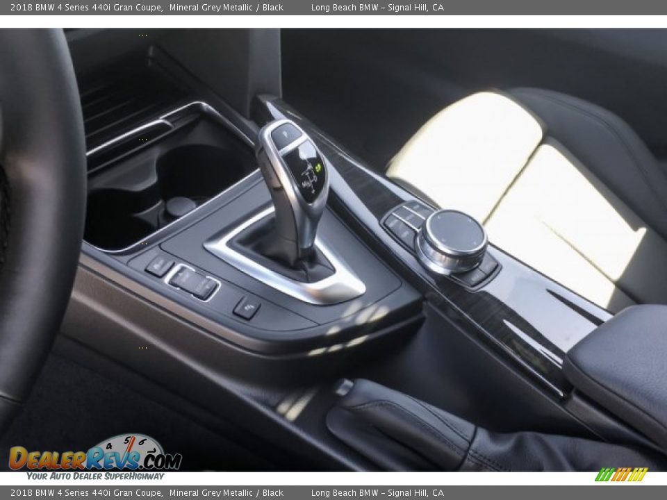 2018 BMW 4 Series 440i Gran Coupe Mineral Grey Metallic / Black Photo #7