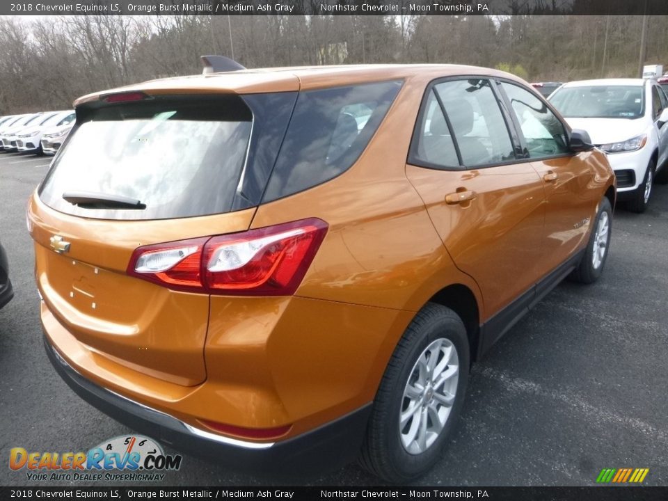 2018 Chevrolet Equinox LS Orange Burst Metallic / Medium Ash Gray Photo #5