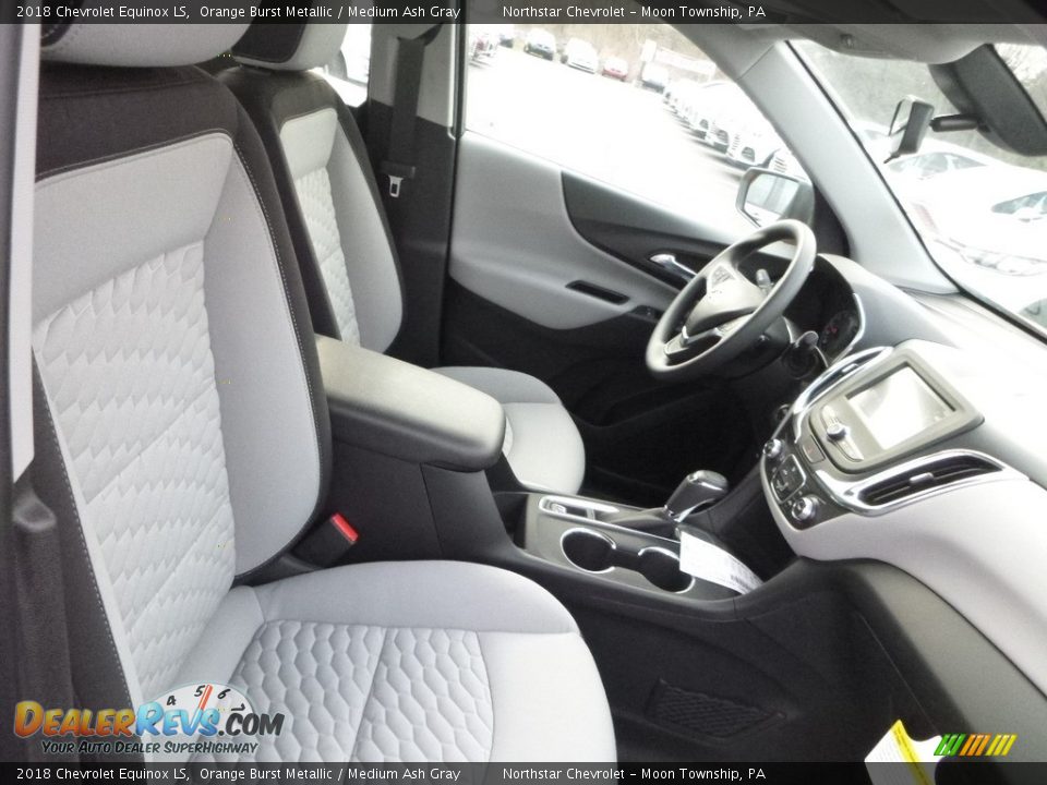 2018 Chevrolet Equinox LS Orange Burst Metallic / Medium Ash Gray Photo #10