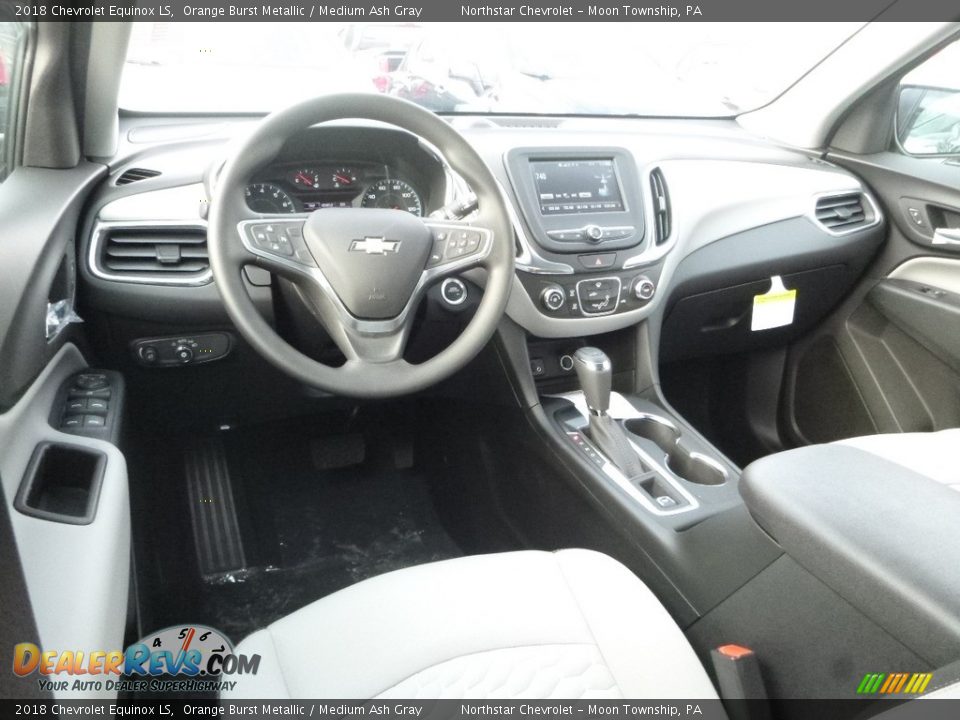 2018 Chevrolet Equinox LS Orange Burst Metallic / Medium Ash Gray Photo #14