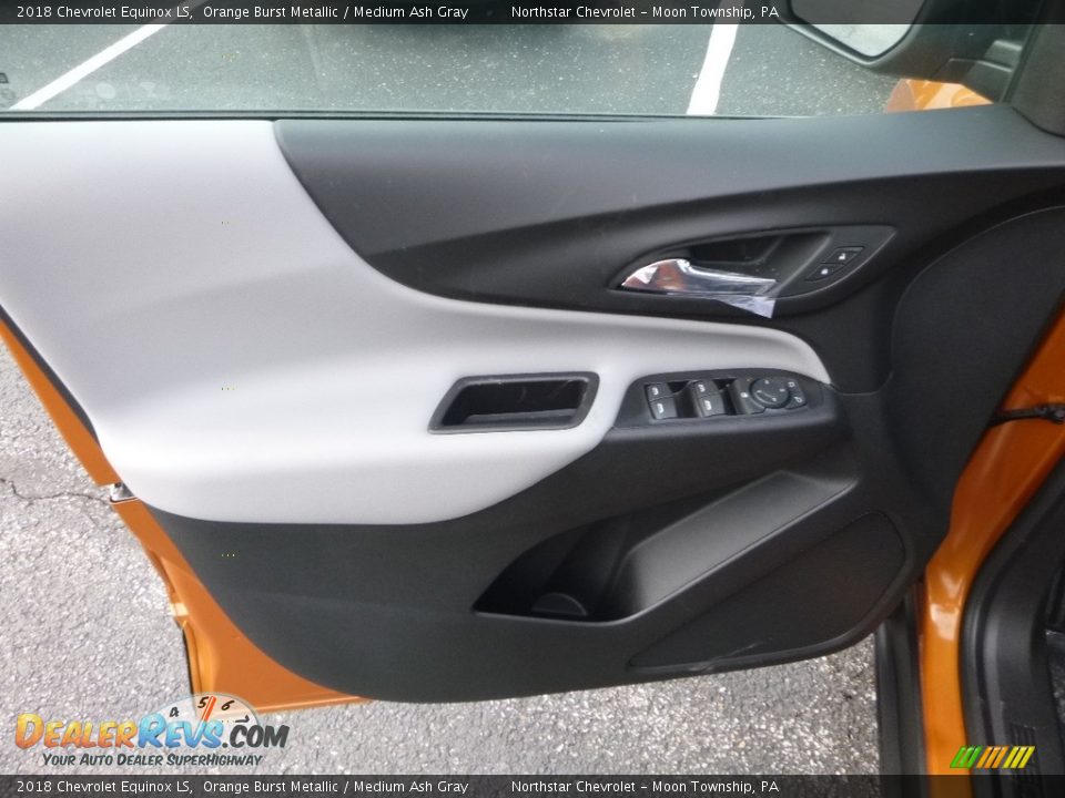 2018 Chevrolet Equinox LS Orange Burst Metallic / Medium Ash Gray Photo #15