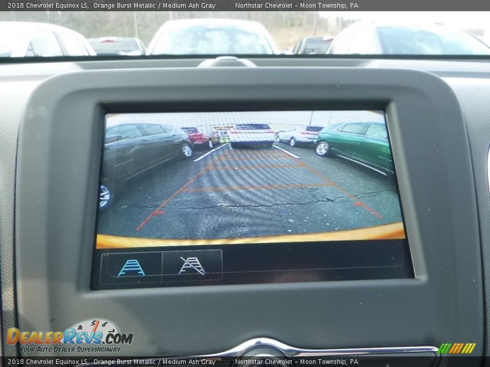 2018 Chevrolet Equinox LS Orange Burst Metallic / Medium Ash Gray Photo #19