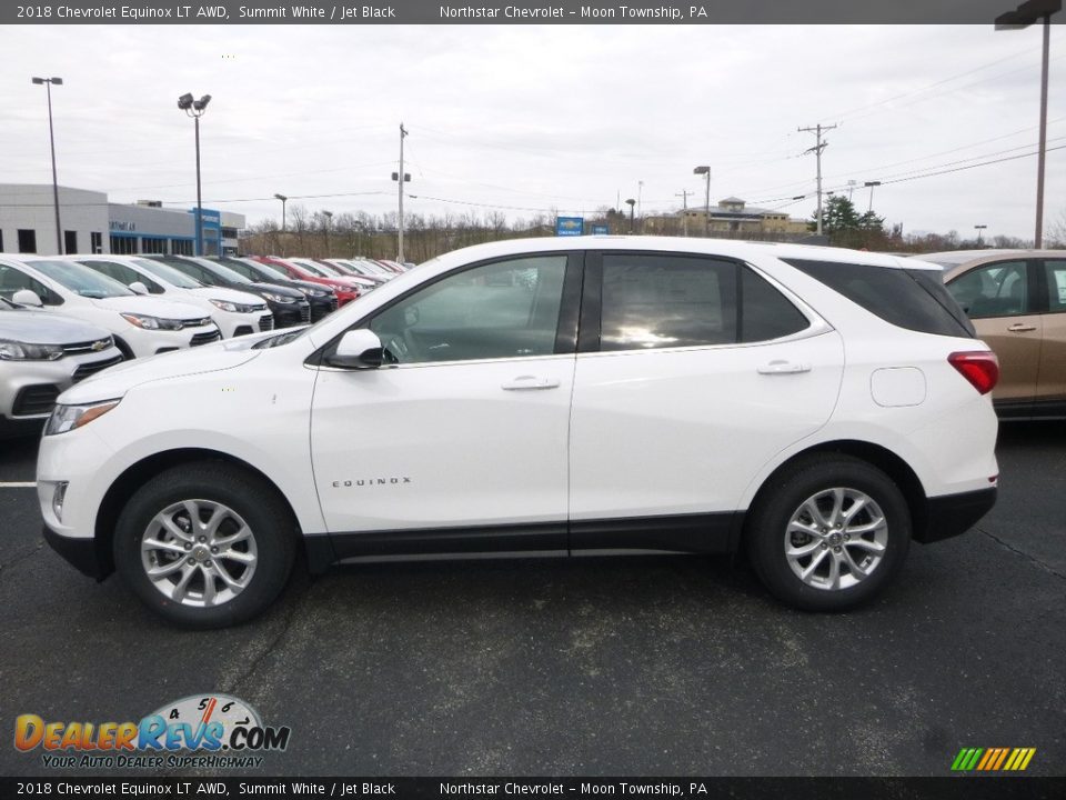 2018 Chevrolet Equinox LT AWD Summit White / Jet Black Photo #2