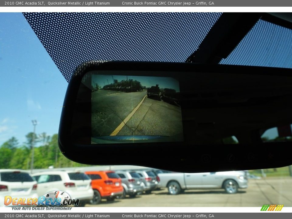 2010 GMC Acadia SLT Quicksilver Metallic / Light Titanium Photo #10