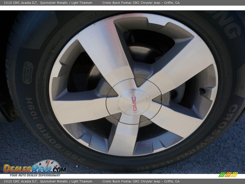2010 GMC Acadia SLT Quicksilver Metallic / Light Titanium Photo #15