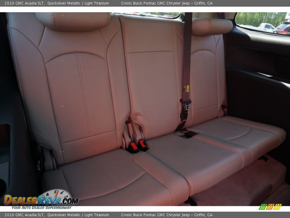 2010 GMC Acadia SLT Quicksilver Metallic / Light Titanium Photo #18