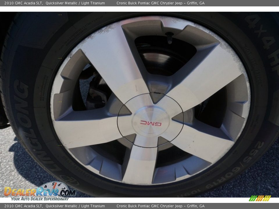 2010 GMC Acadia SLT Quicksilver Metallic / Light Titanium Photo #19