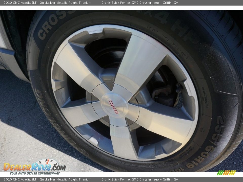 2010 GMC Acadia SLT Quicksilver Metallic / Light Titanium Photo #21