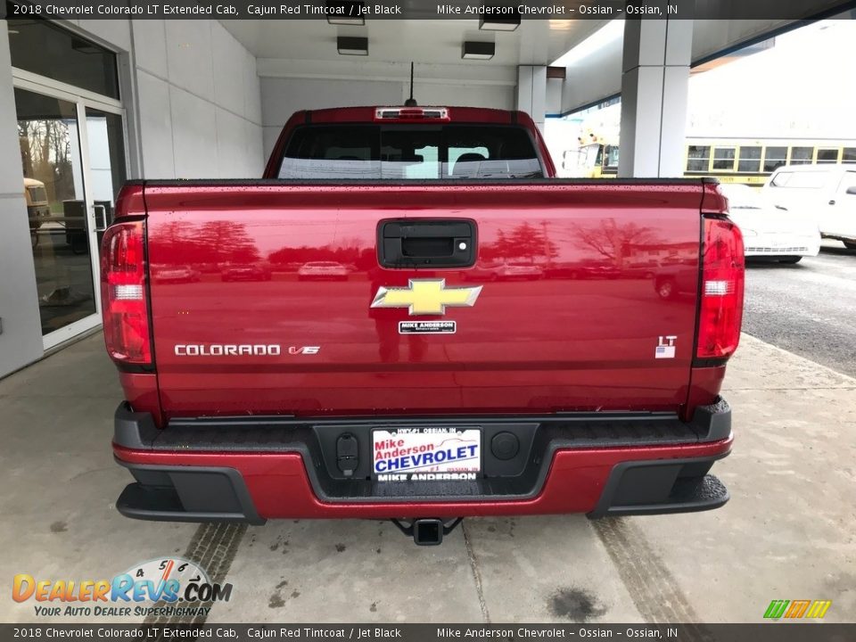 2018 Chevrolet Colorado LT Extended Cab Cajun Red Tintcoat / Jet Black Photo #4