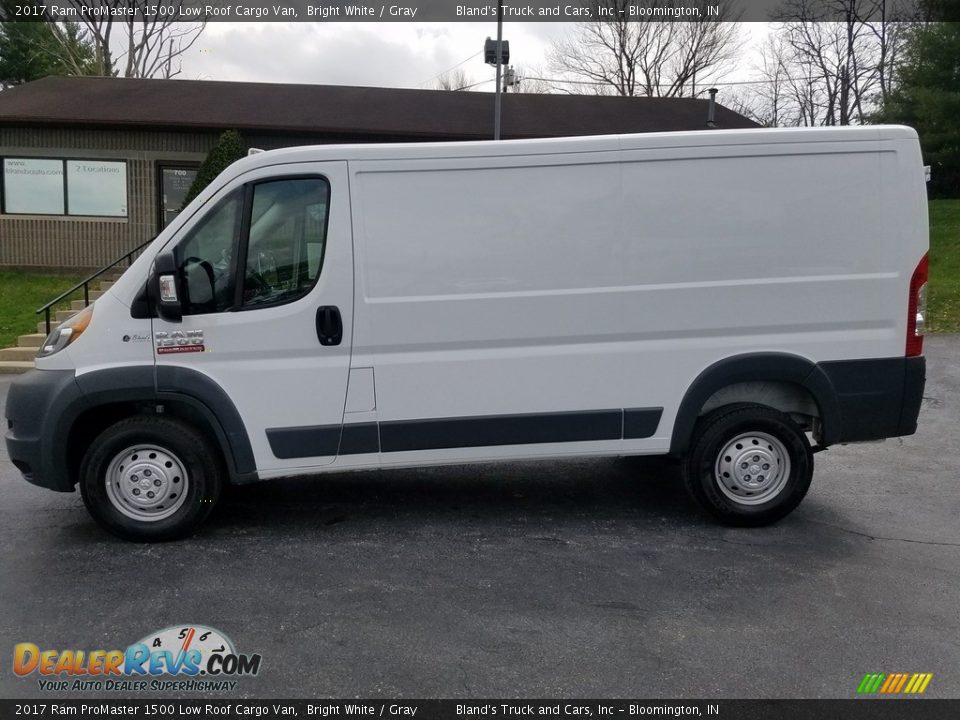 2017 Ram ProMaster 1500 Low Roof Cargo Van Bright White / Gray Photo #1