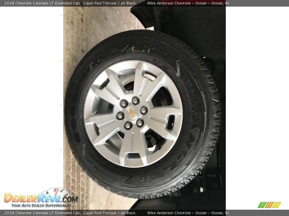 2018 Chevrolet Colorado LT Extended Cab Cajun Red Tintcoat / Jet Black Photo #23