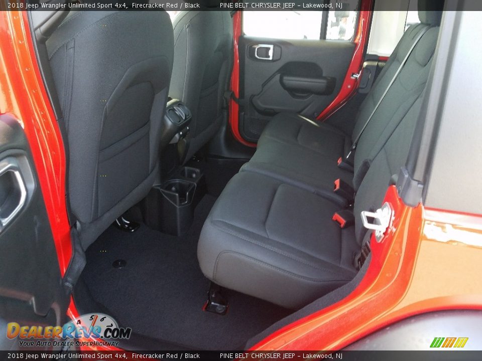 2018 Jeep Wrangler Unlimited Sport 4x4 Firecracker Red / Black Photo #8