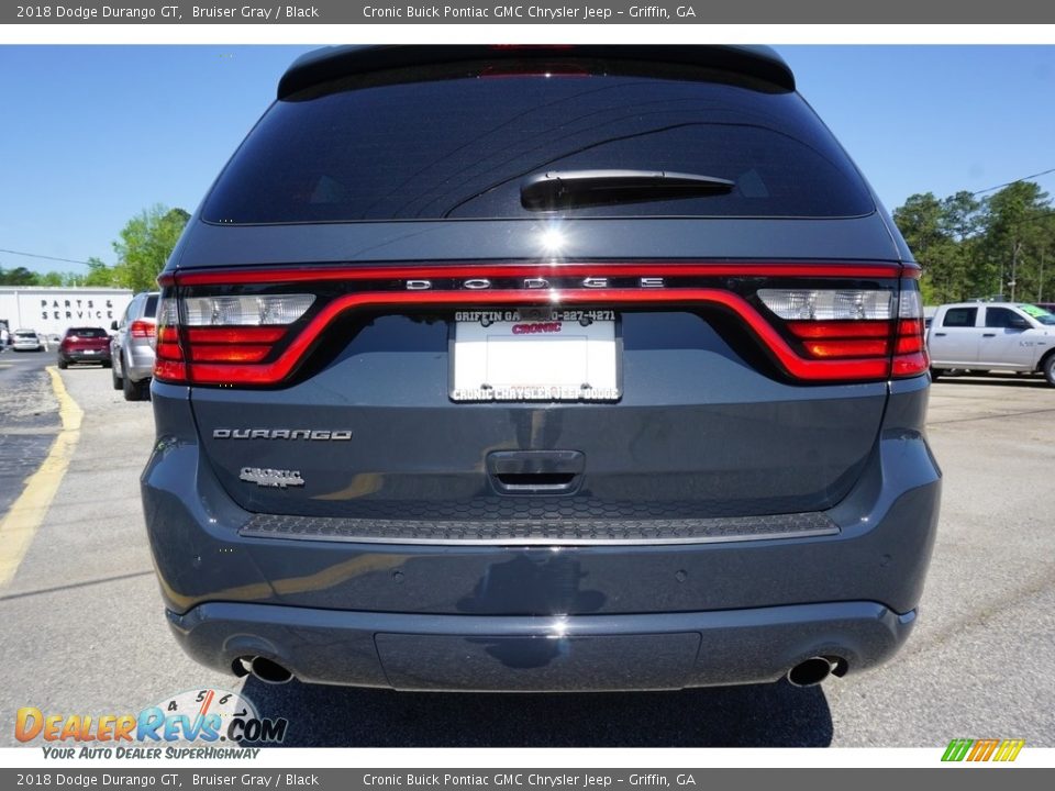 2018 Dodge Durango GT Bruiser Gray / Black Photo #11