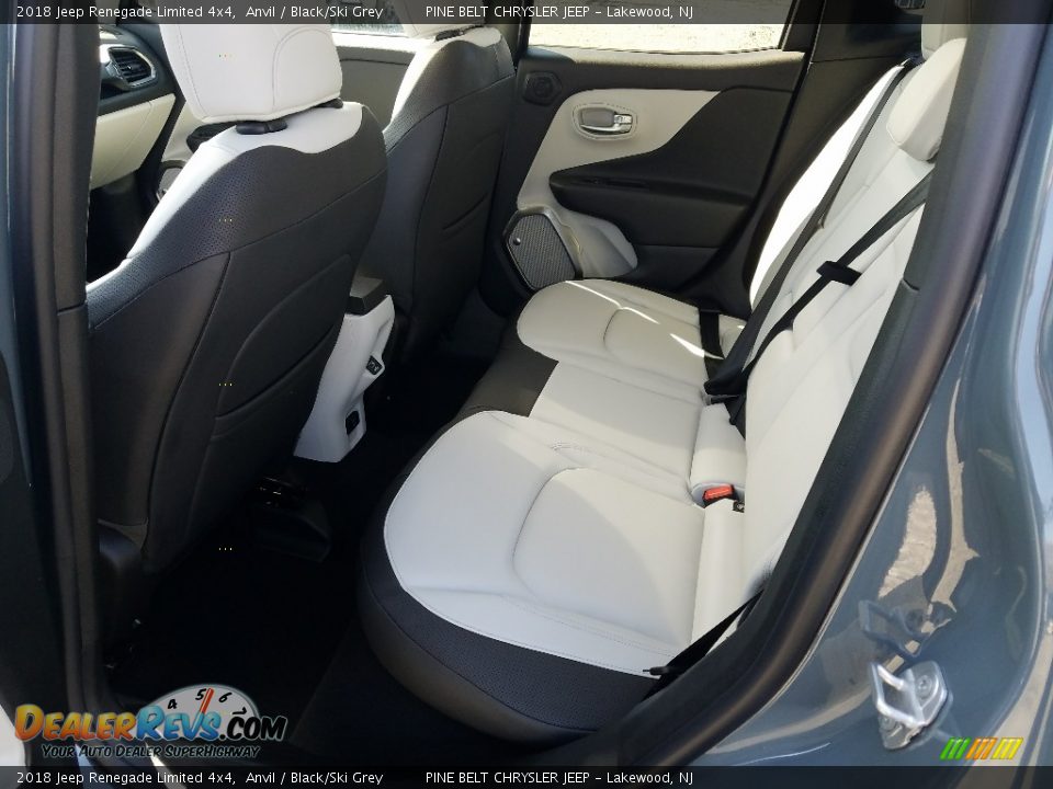 Rear Seat of 2018 Jeep Renegade Limited 4x4 Photo #8