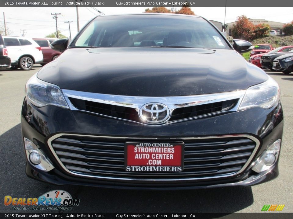 2015 Toyota Avalon XLE Touring Attitude Black / Black Photo #2