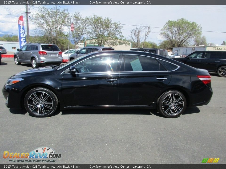 2015 Toyota Avalon XLE Touring Attitude Black / Black Photo #4