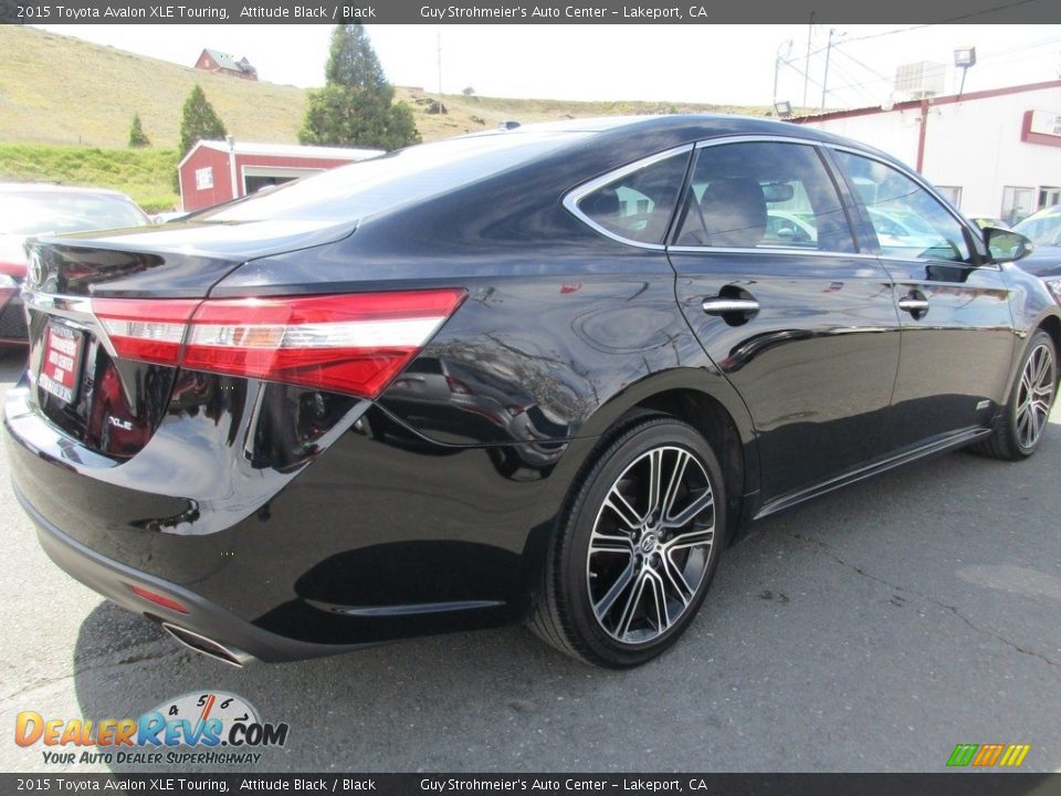 2015 Toyota Avalon XLE Touring Attitude Black / Black Photo #7