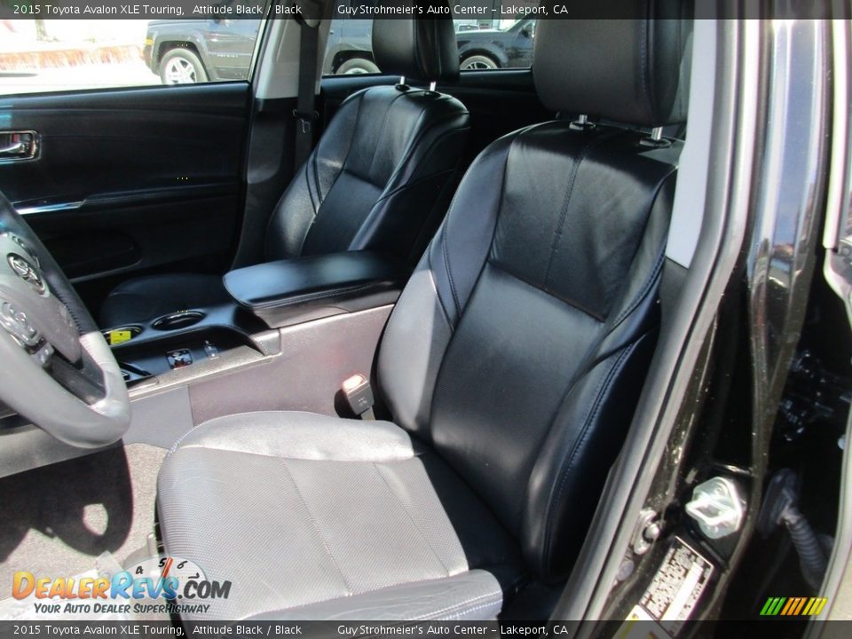2015 Toyota Avalon XLE Touring Attitude Black / Black Photo #8