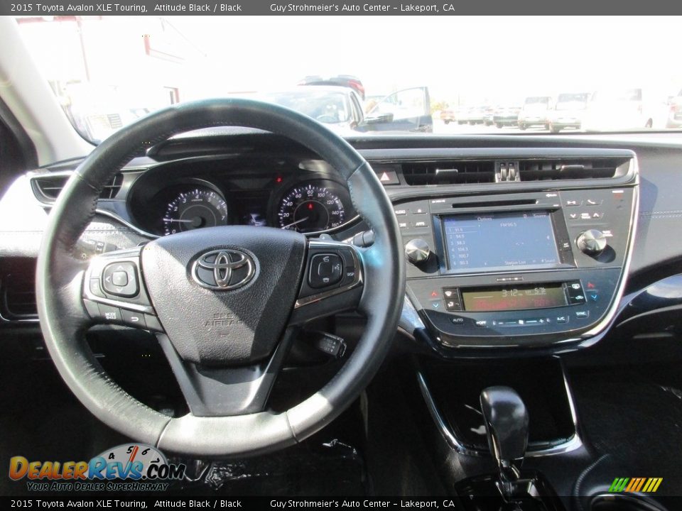 2015 Toyota Avalon XLE Touring Attitude Black / Black Photo #10