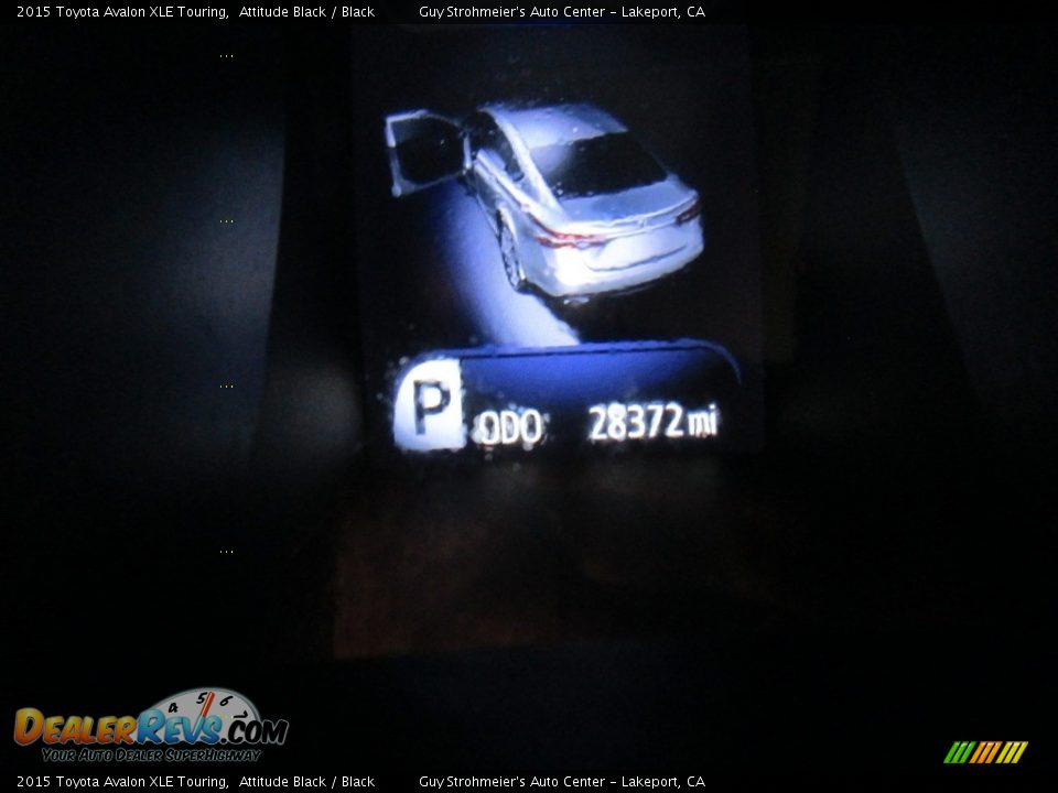 2015 Toyota Avalon XLE Touring Attitude Black / Black Photo #11