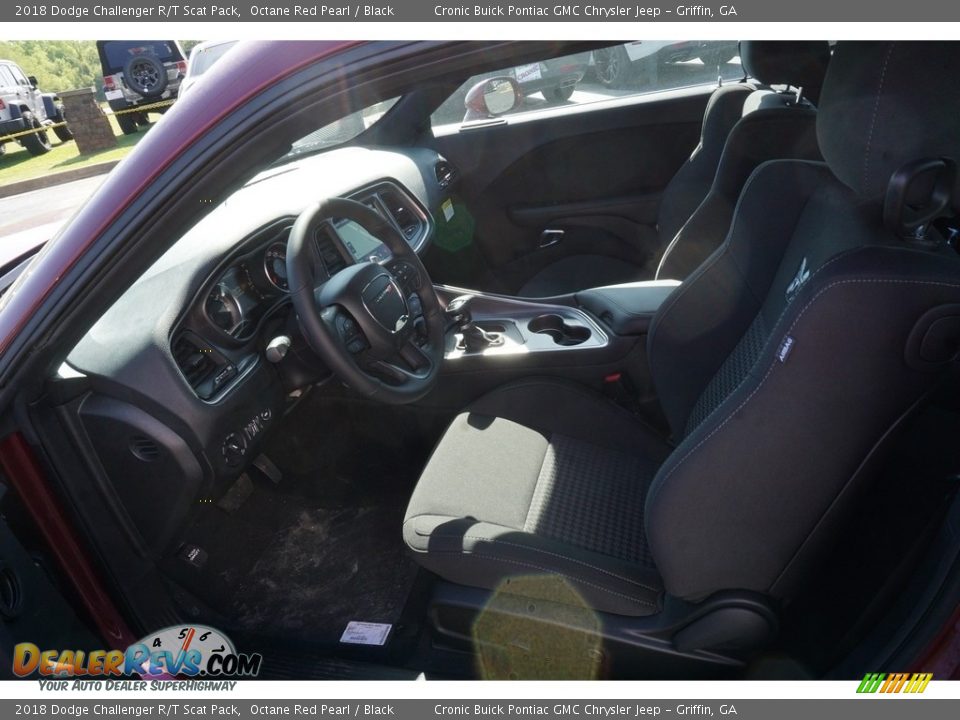 2018 Dodge Challenger R/T Scat Pack Octane Red Pearl / Black Photo #5