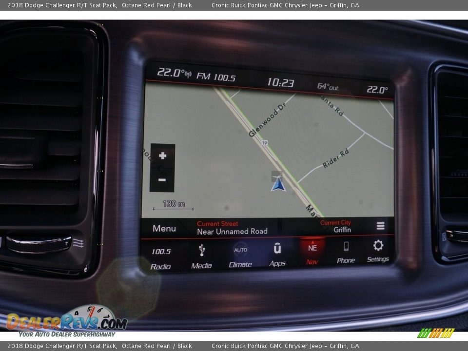 2018 Dodge Challenger R/T Scat Pack Octane Red Pearl / Black Photo #7