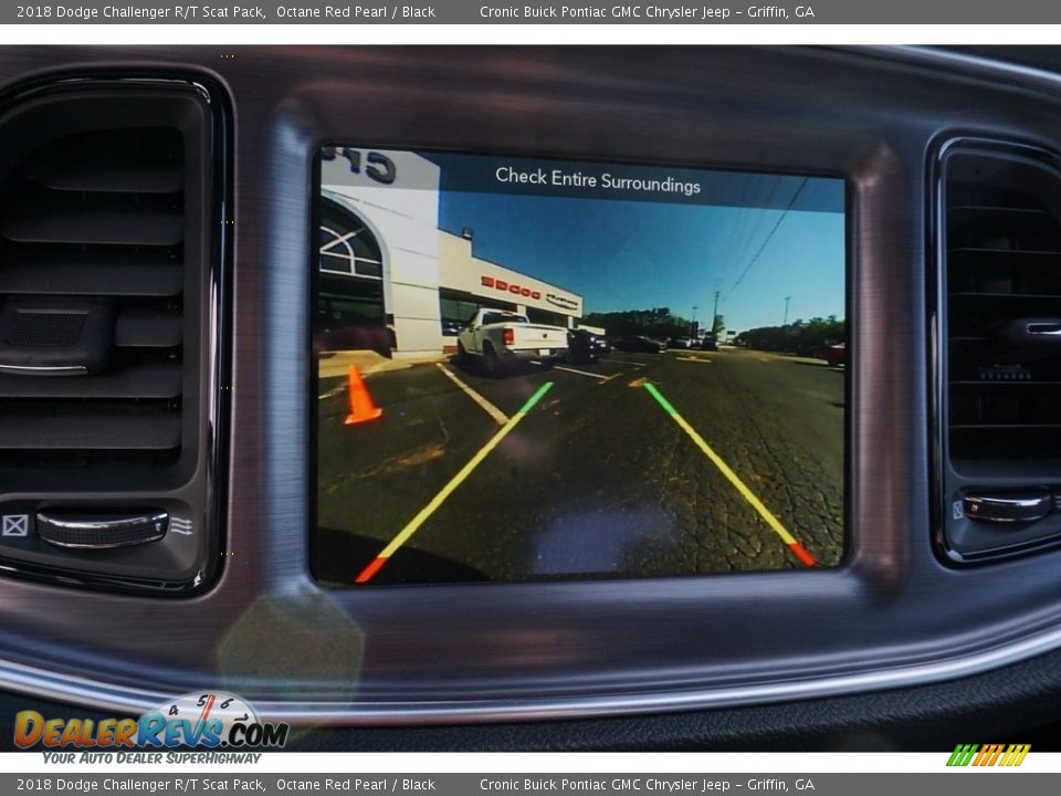 2018 Dodge Challenger R/T Scat Pack Octane Red Pearl / Black Photo #8