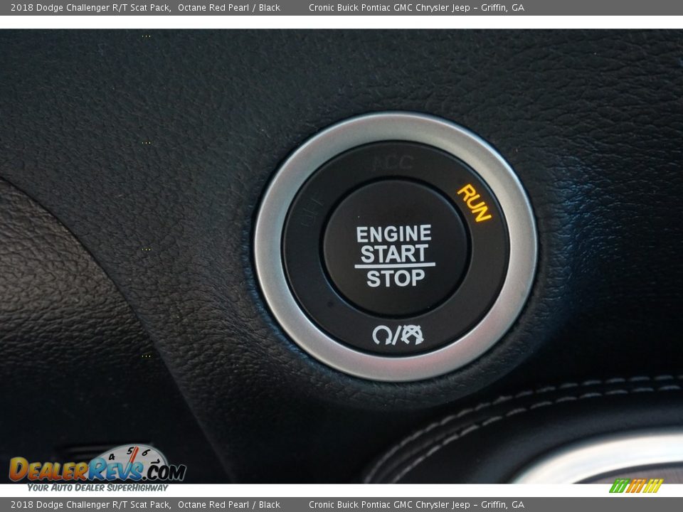 2018 Dodge Challenger R/T Scat Pack Octane Red Pearl / Black Photo #9