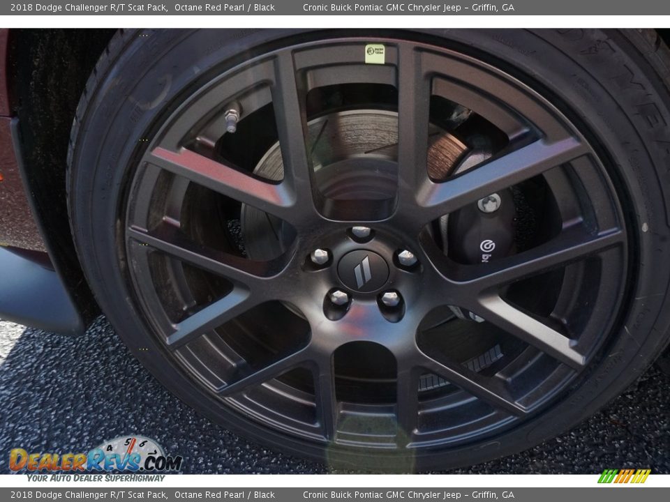 2018 Dodge Challenger R/T Scat Pack Octane Red Pearl / Black Photo #11