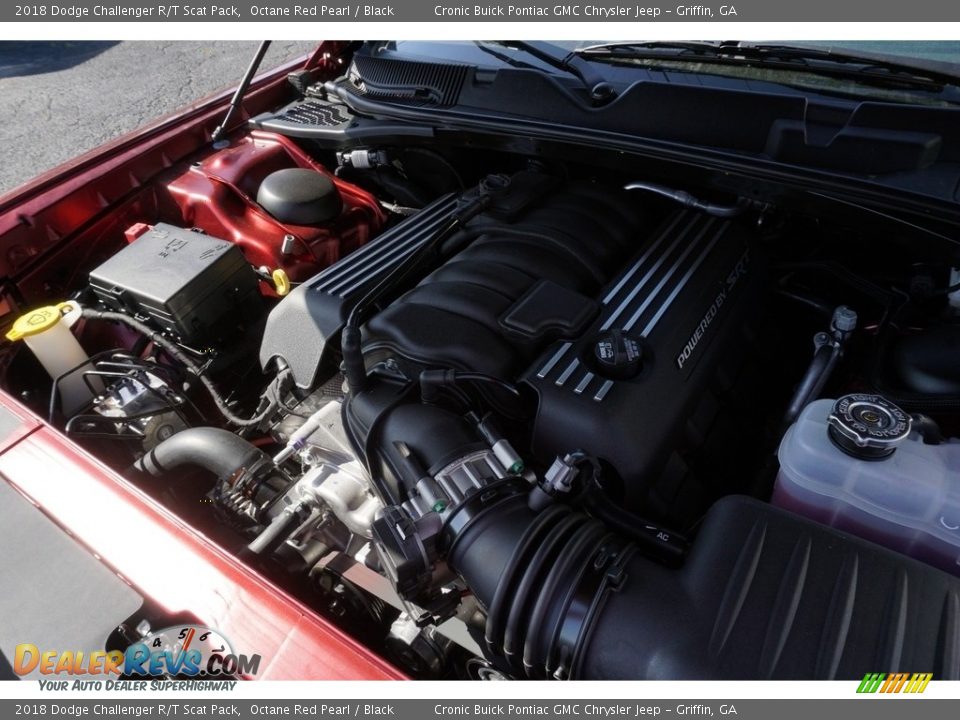 2018 Dodge Challenger R/T Scat Pack Octane Red Pearl / Black Photo #12