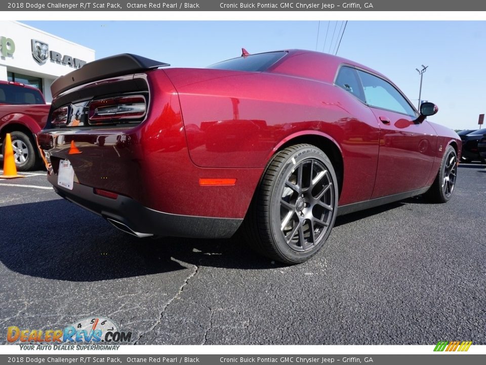2018 Dodge Challenger R/T Scat Pack Octane Red Pearl / Black Photo #14