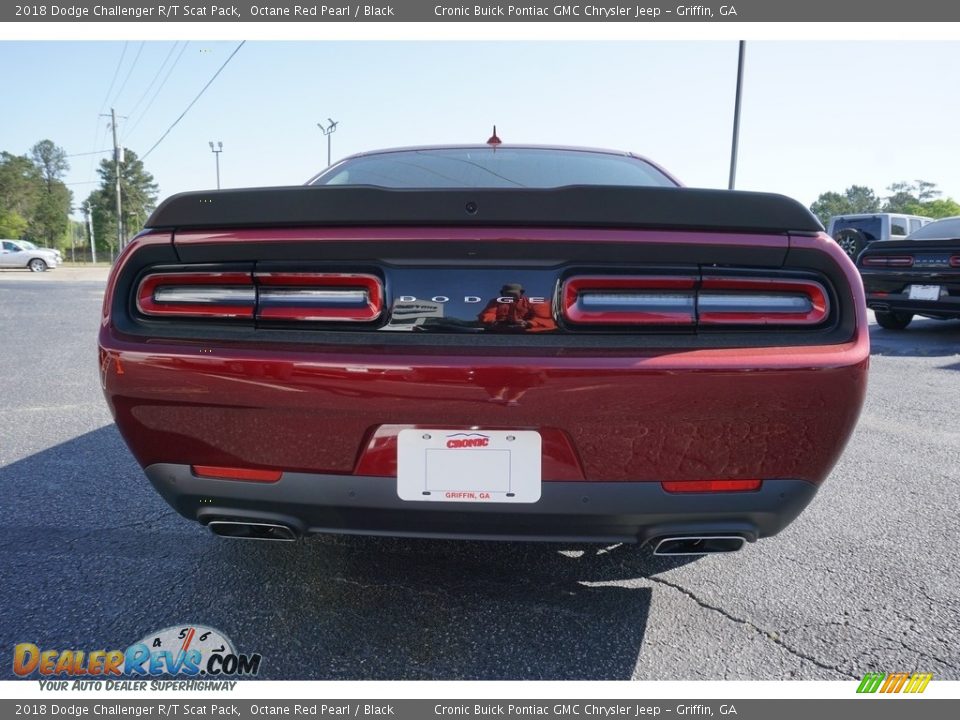 2018 Dodge Challenger R/T Scat Pack Octane Red Pearl / Black Photo #15