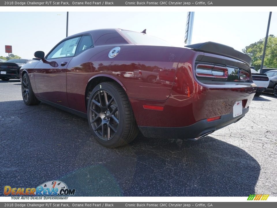 2018 Dodge Challenger R/T Scat Pack Octane Red Pearl / Black Photo #16