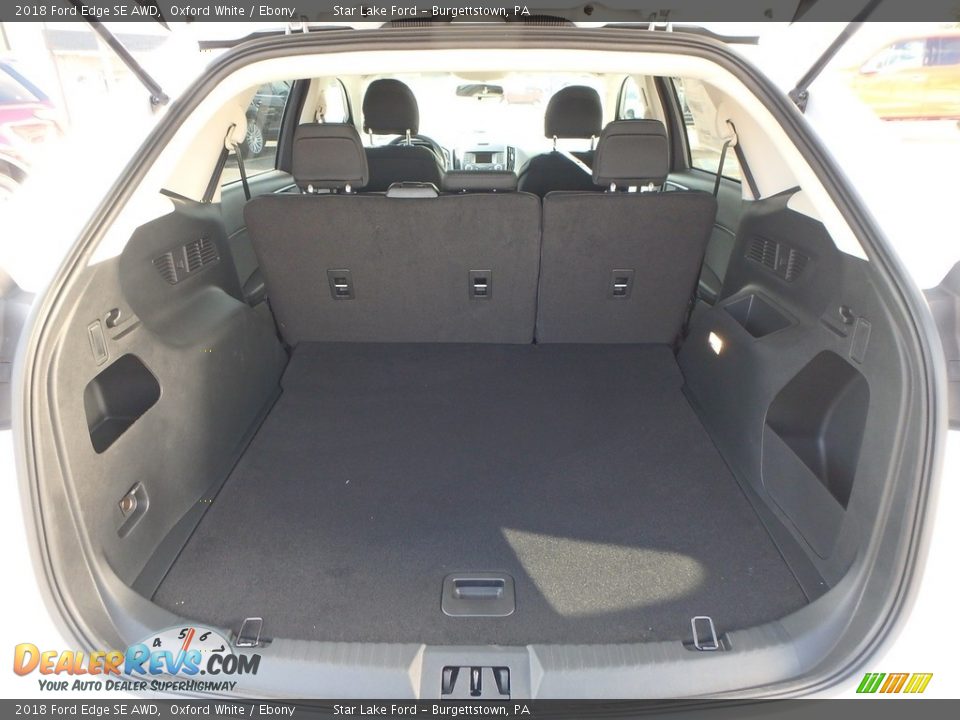 2018 Ford Edge SE AWD Oxford White / Ebony Photo #7