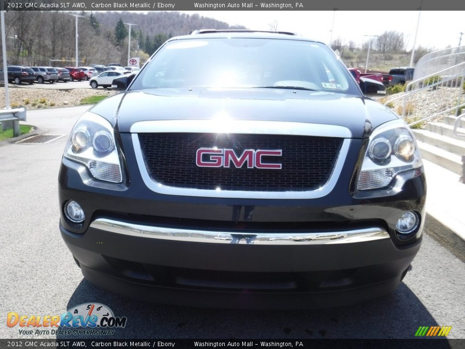 2012 GMC Acadia SLT AWD Carbon Black Metallic / Ebony Photo #5