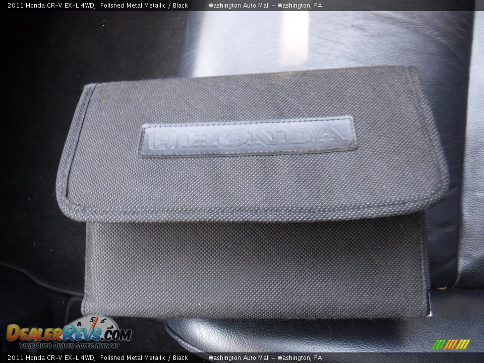 2011 Honda CR-V EX-L 4WD Polished Metal Metallic / Black Photo #22