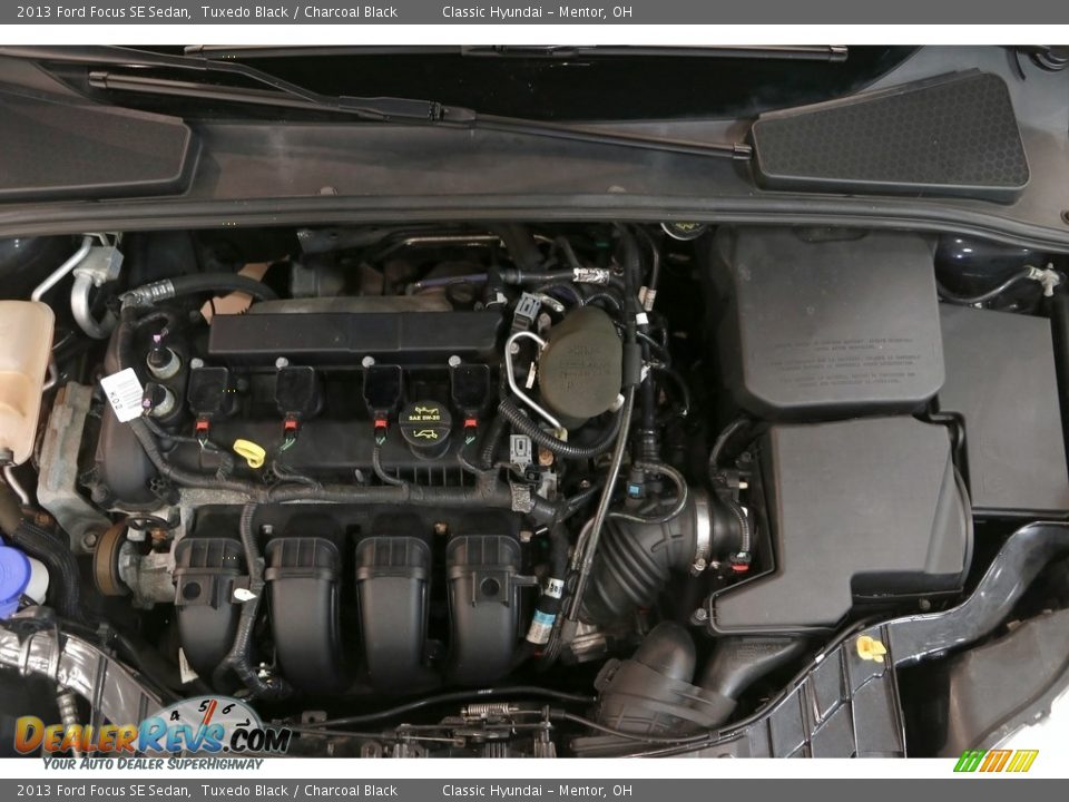 2013 Ford Focus SE Sedan Tuxedo Black / Charcoal Black Photo #20