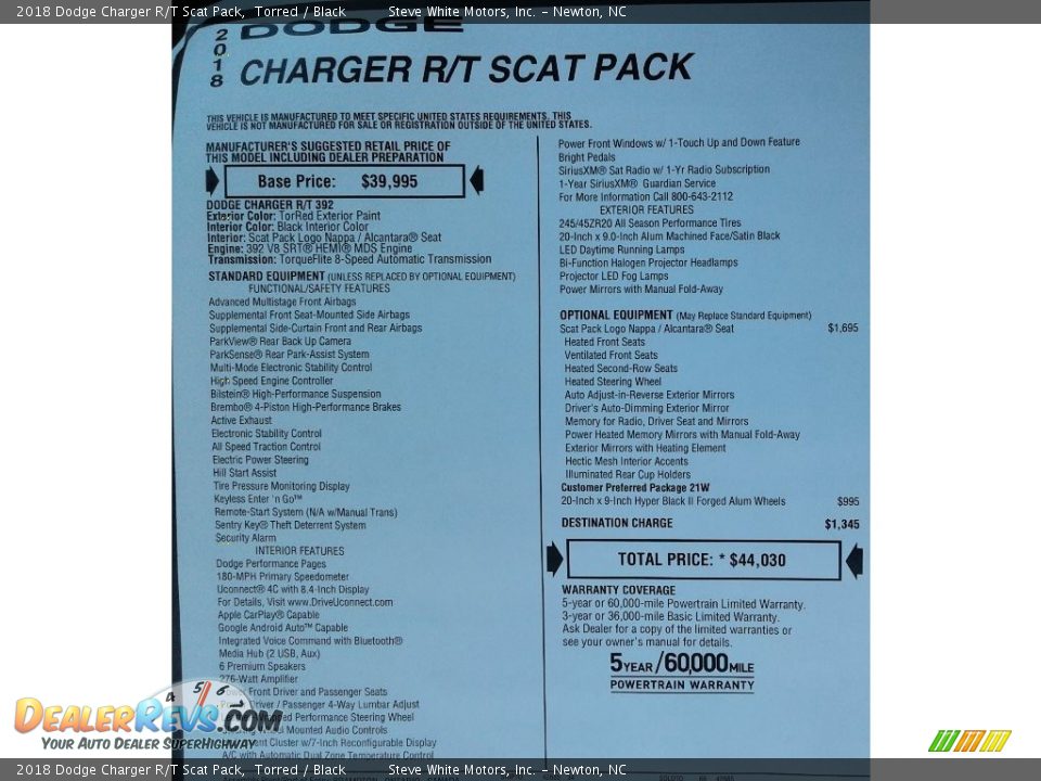 2018 Dodge Charger R/T Scat Pack Torred / Black Photo #35